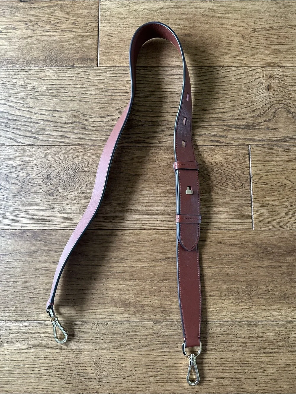 New Kate Spade Genuine Leather Bag Strap Gold Hardware